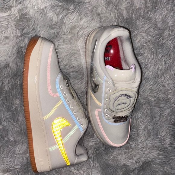 Travis Scott x Nike Air Force 1Low "Sail" - Picture 5 of 5
